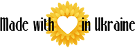 Made with love in Ukraine